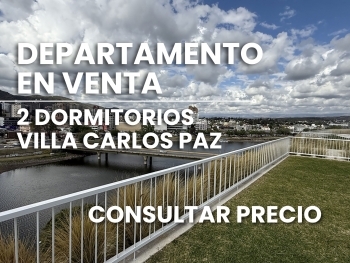 VILLA CARLOS PAZ DEPARTAMENTO EN VENTA 2 DORMITORIOS STEFANO V
